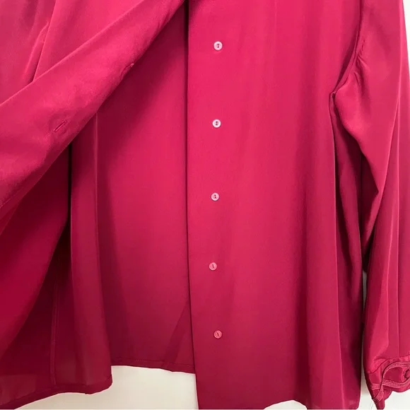 Vintage Yves St. Clair Red Blouse - Picture 10 of 15